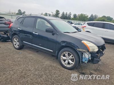 Czwarte zdjęcie samochodu z boku: 2011 NISSAN ROGUE S VIN:JN8AS5MT1BW575390 - miniatura
