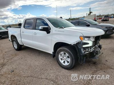Czwarte zdjęcie samochodu z boku: 2023 CHEVROLET SILVERADO C1500 LT VIN:3GCPACEK3PG218057 - miniatura