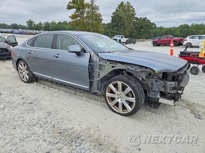 Czwarte zdjęcie samochodu z boku: 2019 VOLVO S90 T6 INSCRIPTION VIN:LVYA22ML1KP081673 - miniatura