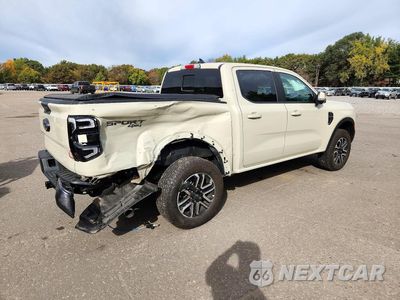 Trzecie zdjęcie samochodu z tyłu: 2025 FORD RANGER LARIAT VIN:1FTER4KP1SLE37584 - miniatura