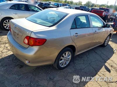 Trzecie zdjęcie samochodu z tyłu: 2009 TOYOTA COROLLA LE VIN:1NXBU40E39Z041160 - miniatura