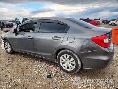 Drugie zdjęcie samochodu z przodu: 2012 HONDA CIVIC LX VIN:2HGFB2F50CH304658 - miniatura