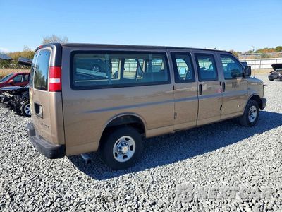 Trzecie zdjęcie samochodu z tyłu: 2003 CHEVROLET EXPRESS G2500 VIN:1GNGG29U231115703 - miniatura