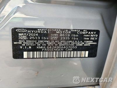 Zdjęcie 12 z 12 samochodu: 2024 HYUNDAI SONATA SEL VIN:KMHL64JA9RA407053 - miniatura