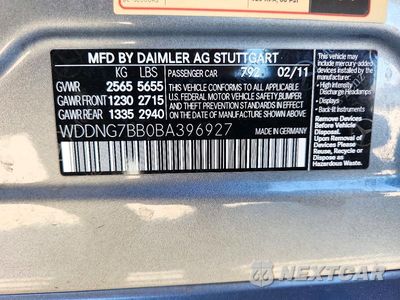 Zdjęcie 12 z 12 samochodu: 2011 MERCEDES-BENZ S 550 VIN:WDDNG7BB0BA396927 - miniatura