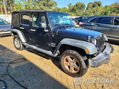 Czwarte zdjęcie samochodu z boku: 2016 JEEP WRANGLER UNLIMITED SPORT VIN:1C4BJWDG7GL248612 - miniatura