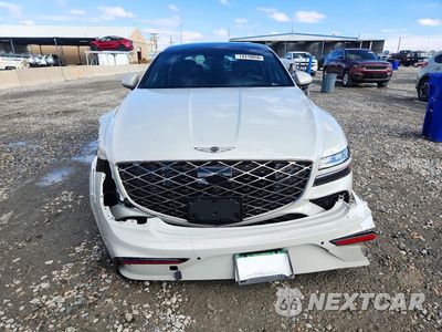 Piąte zdjęcie samochodu w środku: 2027 GENESIS G80 SPORT PRESTIGE VIN:KMTGG4SDXVU341800 - miniatura