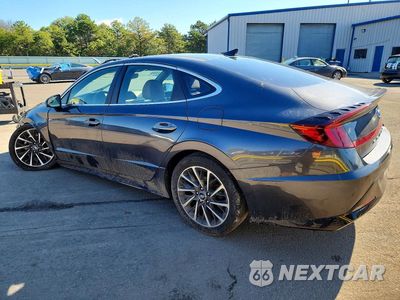 Drugie zdjęcie samochodu z przodu: 2020 HYUNDAI SONATA LIMITED VIN:5NPEH4J27LH038693 - miniatura