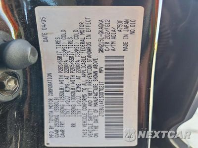Zdjęcie 13 z 13 samochodu: 2005 TOYOTA 4RUNNER SR5 VIN:JTEBU14R150070217 - miniatura