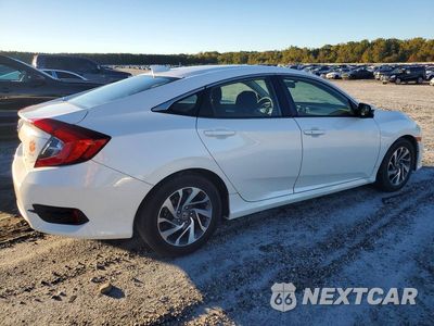 Trzecie zdjęcie samochodu z tyłu: 2018 HONDA CIVIC EX VIN:19XFC2F77JE037962 - miniatura