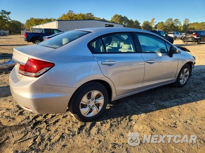 Trzecie zdjęcie samochodu z tyłu: 2014 HONDA CIVIC LX VIN:2HGFB2F50EH531531 - miniatura
