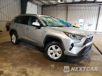 Czwarte zdjęcie samochodu z boku: 2021 TOYOTA RAV4 XLE VIN:2T3RWRFV0MW122372 - miniatura