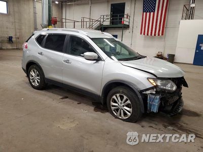 Czwarte zdjęcie samochodu z boku: 2015 NISSAN ROGUE SV VIN:KNMAT2MV8FP526471 - miniatura