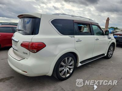 Trzecie zdjęcie samochodu z tyłu: 2014 INFINITI QX80 BASE VIN:JN8AZ2NF9E9552851 - miniatura