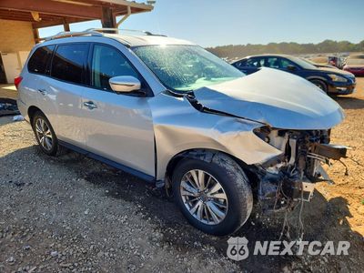 Czwarte zdjęcie samochodu z boku: 2018 NISSAN PATHFINDER SL VIN:5N1DR2MN9JC667024 - miniatura
