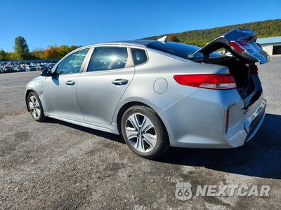 Drugie zdjęcie samochodu z przodu: 2017 KIA OPTIMA HYBRID EX VIN:KNAGU4LE6H5012344 - miniatura