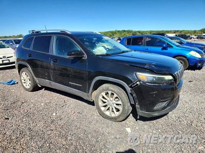 Czwarte zdjęcie samochodu z boku: 2021 JEEP CHEROKEE LATITUDE VIN:1C4PJLCB7MD155993 - miniatura