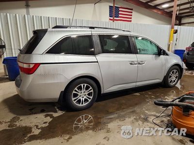 Trzecie zdjęcie samochodu z tyłu: 2012 HONDA ODYSSEY EXL VIN:5FNRL5H61CB078748 - miniatura