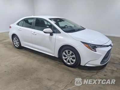 Czwarte zdjęcie samochodu z boku: 2021 TOYOTA COROLLA LE VIN:5YFEPMAE0MP188582 - miniatura