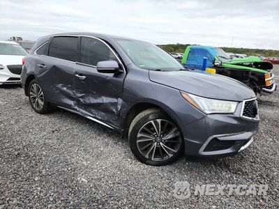 Czwarte zdjęcie samochodu z boku: 2019 ACURA MDX TECHNOLOGY VIN:5J8YD4H59KL033922 - miniatura