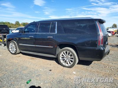 Drugie zdjęcie samochodu z przodu: 2019 CADILLAC ESCALADE ESV LUXURY VIN:1GYS4HKJ7KR195492 - miniatura