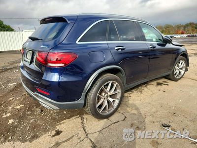 Trzecie zdjęcie samochodu z tyłu: 2021 MERCEDES-BENZ GLC300 VIN:W1N0G8EBXMF970325 - miniatura