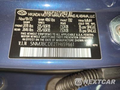Zdjęcie 13 z 13 samochodu: 2026 HYUNDAI TUCSON SEL VIN:5NMJBCDE2TH659661 - miniatura