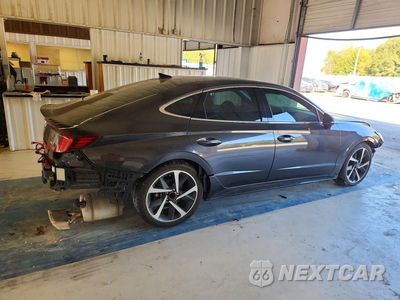 Trzecie zdjęcie samochodu z tyłu: 2021 HYUNDAI SONATA SEL PLUS VIN:5NPEJ4J28MH098620 - miniatura