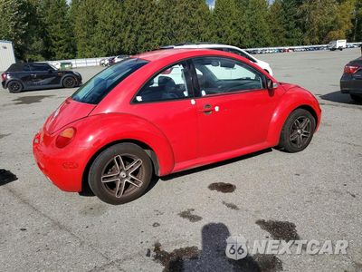 Trzecie zdjęcie samochodu z tyłu: 2004 VOLKSWAGEN NEW BEETLE GL VIN:3VWBK31C94M404685 - miniatura