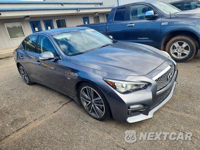 Czwarte zdjęcie samochodu z boku: 2016 INFINITI Q50 SPORT VIN:JN1EV7AP1GM303371 - miniatura