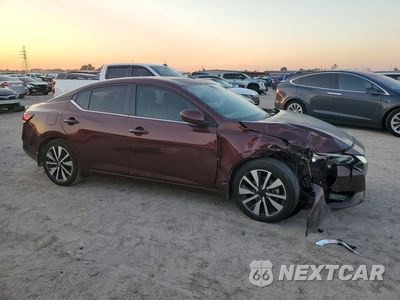 Czwarte zdjęcie samochodu z boku: 2022 NISSAN SENTRA SV VIN:3N1AB8CV7NY254891 - miniatura