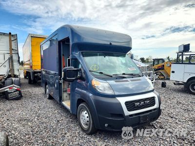 Czwarte zdjęcie samochodu z boku: 2022 RAM PROMASTER 3500 DELIVERY TRUCK VIN:3C7WRVMG2NE126656 - miniatura