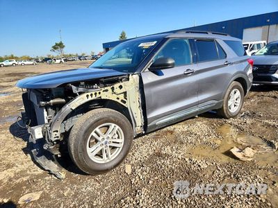 2021 FORD EXPLORER XLT 1FMSK8DH3MGB14567 - główne zdjęcie licytacji z USA - miniatura