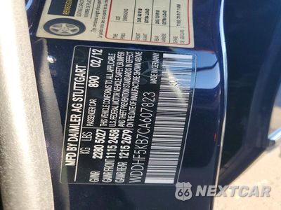 Zdjęcie 13 z 13 samochodu: 2012 MERCEDES-BENZ E 350 VIN:WDDHF5KB7CA607823 - miniatura