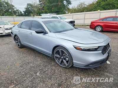 Czwarte zdjęcie samochodu z boku: 2025 HONDA ACCORD HYBRID SPORT VIN:1HGCY2F58SA034352 - miniatura