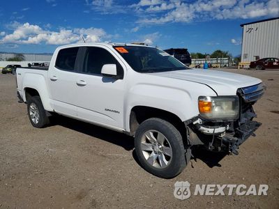 Czwarte zdjęcie samochodu z boku: 2015 GMC CANYON SLE VIN:1GTG6BE33F1235376 - miniatura