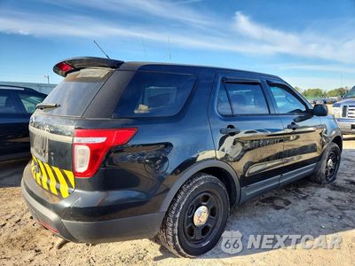 Trzecie zdjęcie samochodu z tyłu: 2013 FORD EXPLORER POLICE INTERCEPTOR VIN:1FM5K8AR9DGA68382 - miniatura