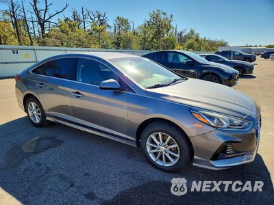 Czwarte zdjęcie samochodu z boku: 2019 HYUNDAI SONATA SE VIN:5NPE24AF6KH787164 - miniatura