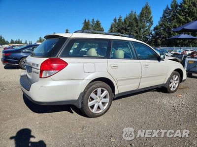 Trzecie zdjęcie samochodu z tyłu: 2008 SUBARU OUTBACK 2.5I LIMITED VIN:4S4BP62C487301805 - miniatura
