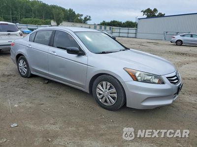 Czwarte zdjęcie samochodu z boku: 2011 HONDA ACCORD LX VIN:1HGCP2F38BA013275 - miniatura