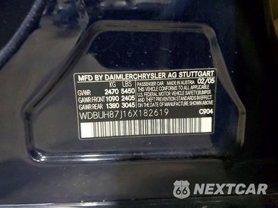Zdjęcie 12 z 12 samochodu: 2006 MERCEDES-BENZ E 350 4MATIC WAGON VIN:WDBUH87J16X182619 - miniatura