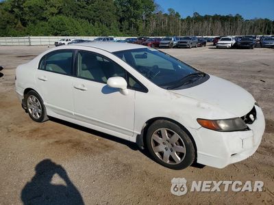 Czwarte zdjęcie samochodu z boku: 2010 HONDA CIVIC LX VIN:2HGFA1F57AH577901 - miniatura