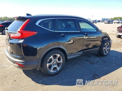 Trzecie zdjęcie samochodu z tyłu: 2018 HONDA CR-V EXL VIN:7FARW1H81JE035577 - miniatura