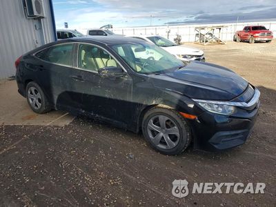 Czwarte zdjęcie samochodu z boku: 2017 HONDA CIVIC LX VIN:19XFC2F55HE010591 - miniatura