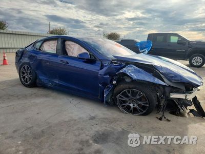 Czwarte zdjęcie samochodu z boku: 2022 TESLA MODEL S VIN:5YJSA1E52NF491101 - miniatura