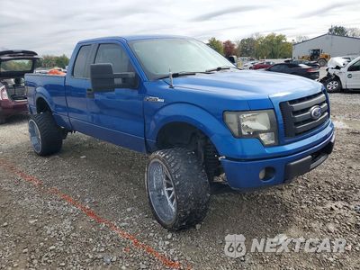 Czwarte zdjęcie samochodu z boku: 2010 FORD F150 SUPER CAB VIN:1FTEX1EW5AFB77484 - miniatura