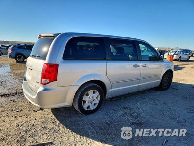 Trzecie zdjęcie samochodu z tyłu: 2012 DODGE GRAND CARAVAN SE VIN:2C4RDGBGXCR161769 - miniatura