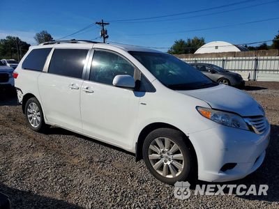 Czwarte zdjęcie samochodu z boku: 2017 TOYOTA SIENNA LE VIN:5TDJZ3DC8HS157011 - miniatura