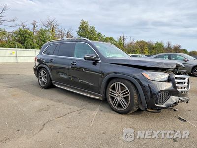 Czwarte zdjęcie samochodu z boku: 2025 MERCEDES-BENZ GLS 450 4MATIC VIN:4JGFF5KE5SB284839 - miniatura
