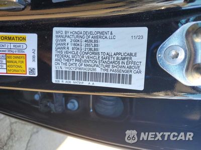 Zdjęcie 12 z 12 samochodu: 2024 HONDA ACCORD TOURING HYBRID VIN:1HGCY2F86RA026285 - miniatura